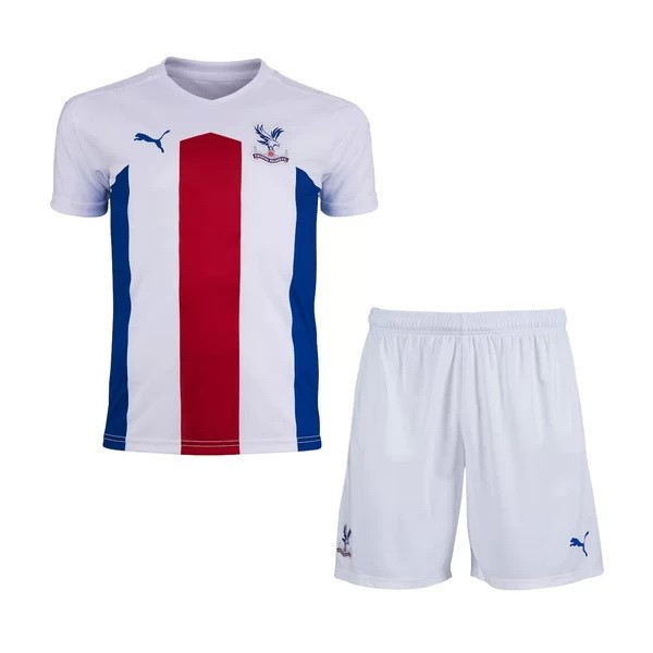 Camiseta Crystal Palace Segunda equipo Niños 2020-21 Blanco